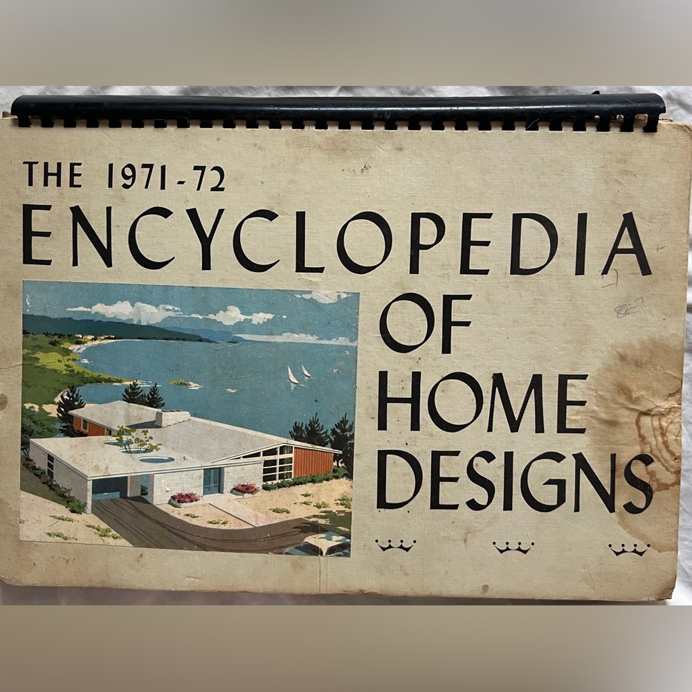 Rare book The 1971 - 72 Encyclopedia of Home Designs